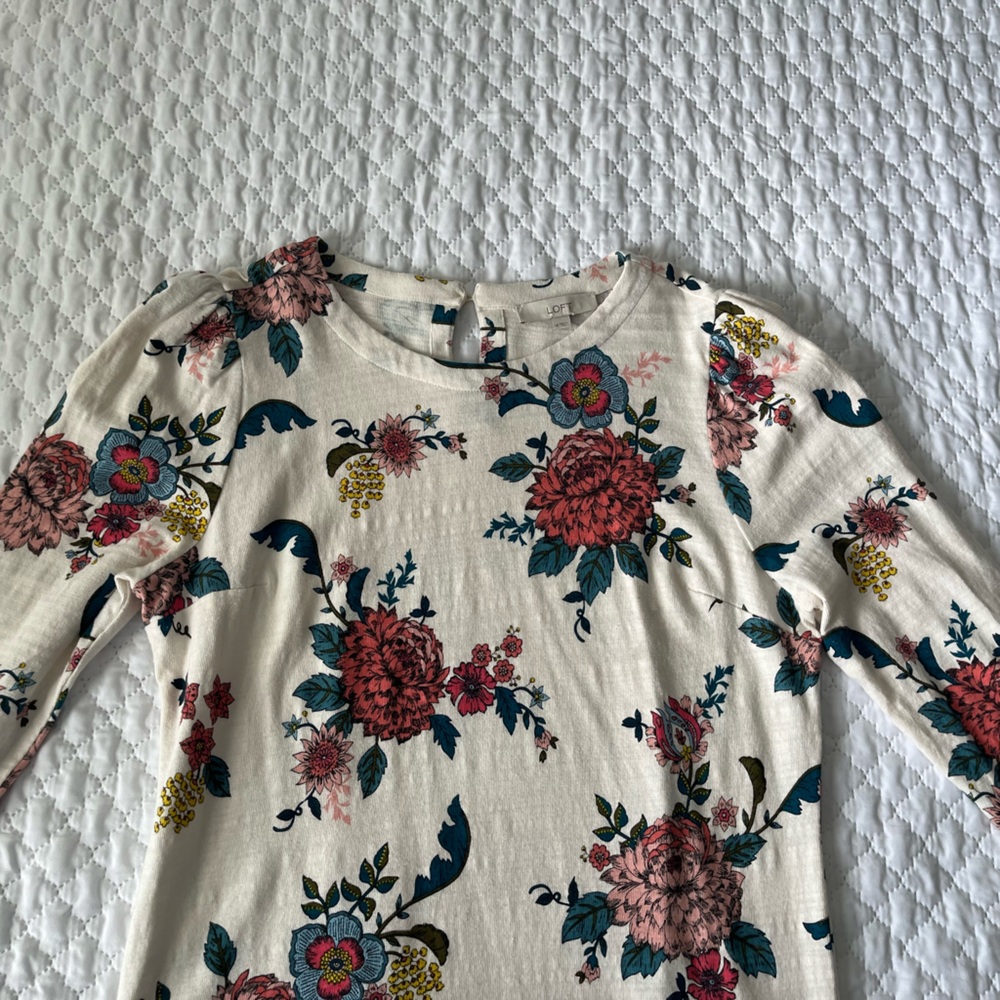 🌸🌺 LOFT mini dress - Picture 4 of 14